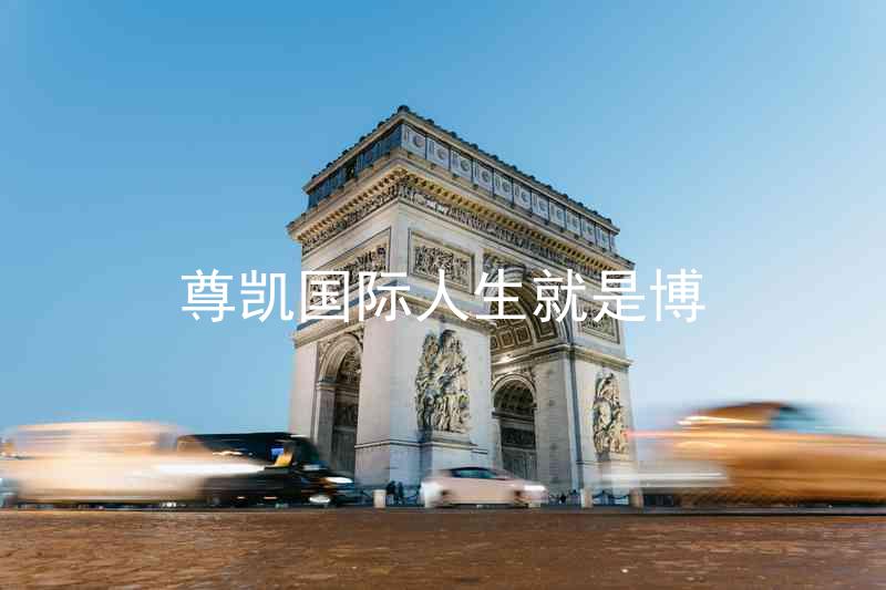 尊凯国际人生就是博